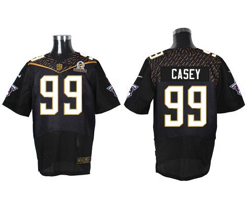 Nike Titans #99 Jurrell Casey Black 2016 Pro Bowl Men's Stitched NFL Elite Jersey